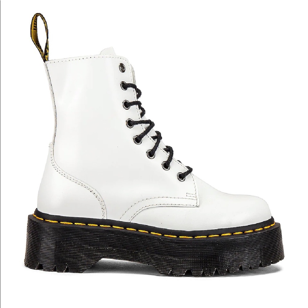 Dr. Martens Jadon Platform Boot in White
